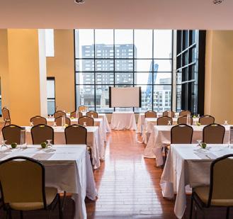 Indeed, it offers numerous areas, including the Atrium, that event planners appreciate for the quality of their natural light and their versatility.