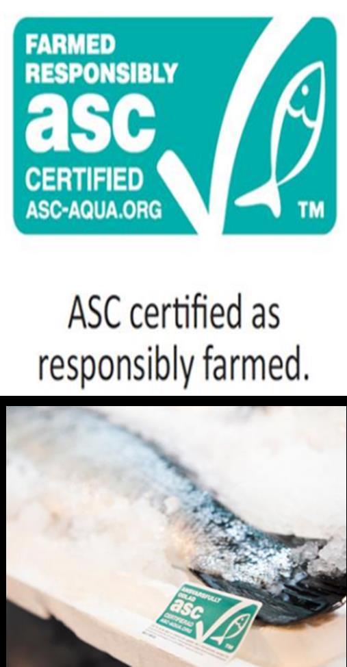 NRS green focus N O RWAY ROYA L S A L M O N Royal Salmon has received ASC (Aquaculture Stewardship Council) certification for five more of our farming sites last week 9 % of biomasses at NRS Finnmark