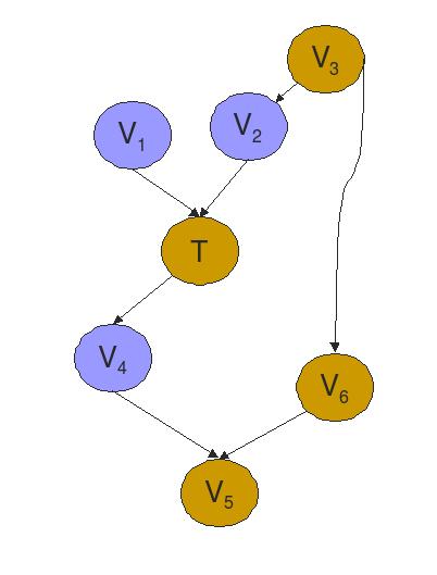 Local Structure Learning Problem N(T) the set of neighbors of variable T in any network that faithfully captures the data Well