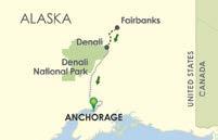 18 May and 7 Sep $1,685 $2,592 Day 1 Fairbanks Arrive at leisure. Day 2 Fairbanks City tour including the Sternwheeler Cruise.