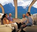 5 hour train excursion. Canadian Rockies Routes Glacier-fed lakes, majestic mountains and ferocious rivers. Four Luxurious options, five-star service.