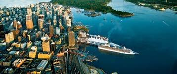 Mid afternoon floatplane to Vancouver. Includes: Independent tour with local Canadian guides. 6 nights in your selected category of accommodation. Whistler Sea to Sky train.