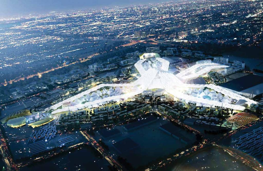 EXPO 2020 DUBAI The combined value of Expo 2020-related development projects in the UAE so far* MILLION VISITORS expected As the site for Expo 2020, Dubai South will bring its unrivalled
