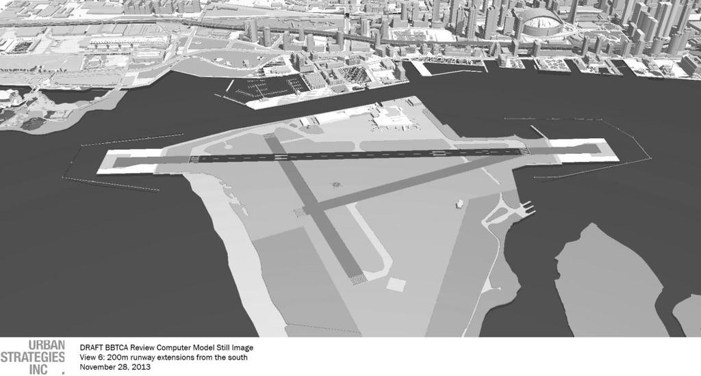 Any further expansion must have regard for the scale, scope and fit of the airport in the Central Waterfront.