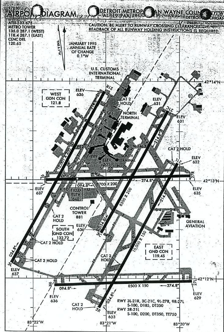 In 1993 runway 27L opened allowing for SILS approaches when on a west flow Again the