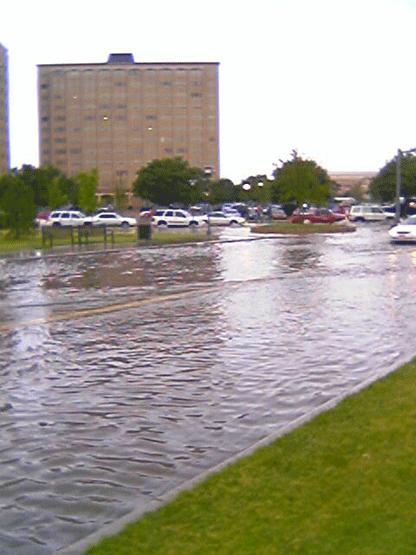 WEAKNESSES POOR DRAINAGE When it rains, it floods in Lubbock.