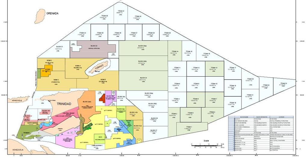 Licensing Map State Leases PSC style contracts with Petrotrin backin Petrotrin Leases (State lands) Own operations Farm-outs Lease operators EOR contracts