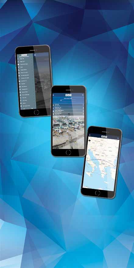 YOUR VIRTUAL GUIDE AT THE AIRPORT TAV MOBILE One of the main subsidiaries of TAV Airports Holding, TAV IT designs, develops and implements local and global airport technology services and solutions