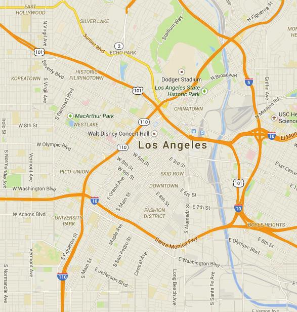 ACCESS FROM EVERYWHERE PARKING AND TRANSPORTATION Centrally located in downtown Los Angeles, 2CAL is easily accessible from all four major freeways (US Route 101, Interstate 110, Interstate 10 and US
