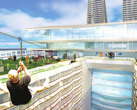 W E B U I L D I N N O V A T I O N ZIP LINE The Sports Deck offers a new thrilling experience, the Zip Line.