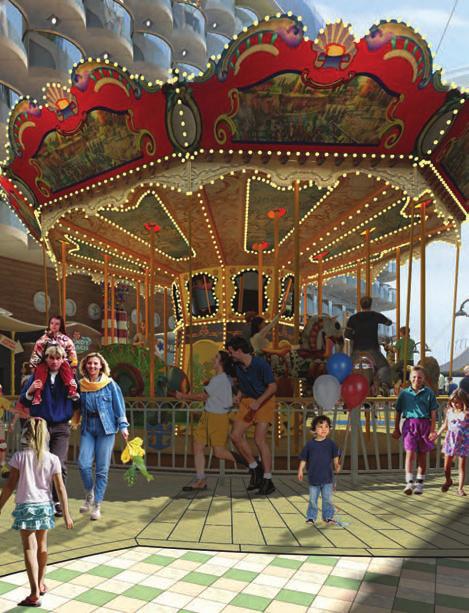 W E B U I L D I N N O V A T I O N CAROUSEL Located in the heart of Boardwalk SM, the Carousel makes a day or night of family fun and nostalgia complete.