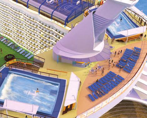W E B U I L D I N N O V A T I O N FLOWRIDERS Surf s up. And it s double the fun, because Oasis of the Seas SM and Allure of the Seas SM have two FlowRiders. That s right.