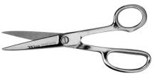 SPECIALTY SHEARS & SNIPS BELT & LEATHER SHEARS INLAID Specially designed, thick heavy-duty blades with one blade serrated and the other edged.