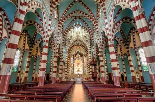 Inside the Church of Nuestra Señora del Carmen. 7.2 