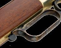 Using modern metals and more precise manufacturing methods, Uberti is able to produce a rifle that's one-third of the original gun s size and weight, yet retains all the strength for use with today s