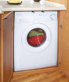 THE WASHER/DRYER (optional on select models) takes care of that red wine stain