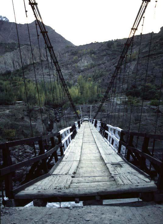 This is the bridge over the River Indus one has to cross to enter Basho valley.