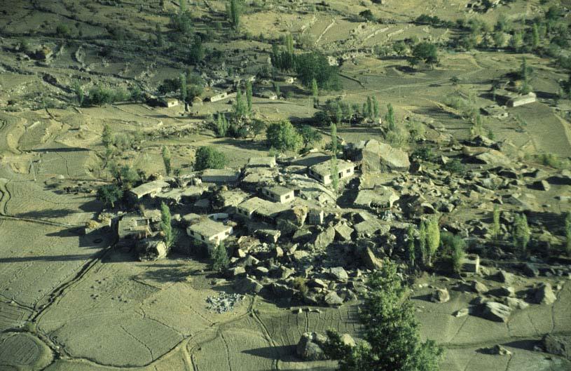 Nazimabad, one of the 8 villages in Basho Valley. The main livelihood of the villagers is farming.