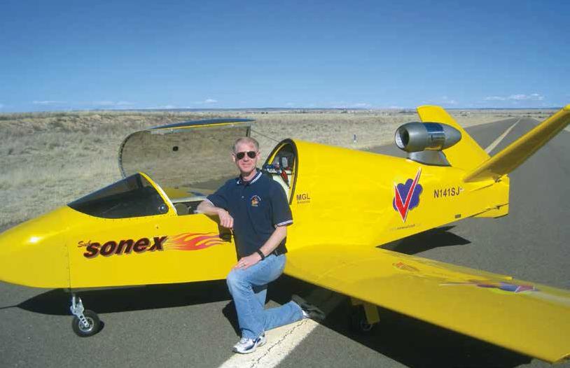 My Other Plane Goes SubSonex! Flying the other Single-Engine, V-Tail, Parachute-Equipped Jet.