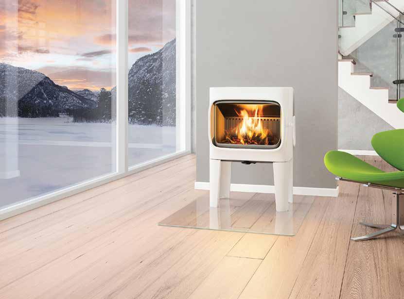 MODERN LINE JOTUL F305 WHITE LEGS JOTUL F305 WATCH THE FLAMES The philosophy behind the Jotul F 305 was to take an archetypal stove and perfect it down to the last detail.