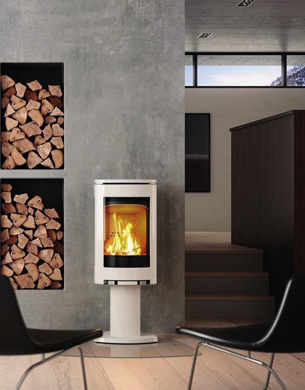 JØTUL F 370 SERIES ENJOY THE HEAT FROM A MODERN CLASSIC Jøtul F 373 is characterised by a timeless, award-winning design and it is one of the
