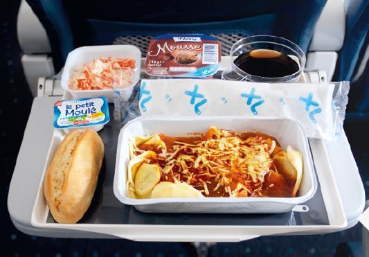 Onboard Economy Class: Affordable & Comfortable Meals: Complimentary hot meal plus a snack (SFO, LAX). MIA hot meal. One Breakfast style meal for JFK.