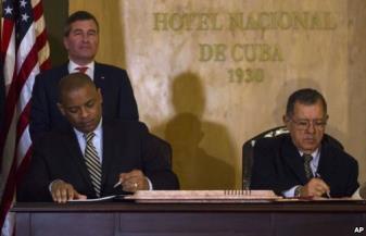 Cuba slow to make reforms But while Obama has continued to loosen restrictions on Cuba during the past year, progress on the Cuban end has stalled, according to John Kavulich, president of the U.S.