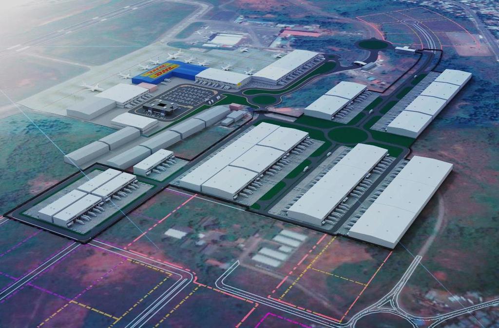 Panamá Tocumen: Future airport cargo center (in construction)
