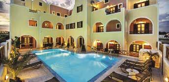 The 23 spacious and comfortable air-conditioned rooms have private balconies with swimming pool, sea or volcano views and are equipped with modern amenities including hairdryer, satellite TV, radio,