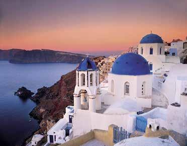 The capital, Chora, has a pretty harbour with labyrinthine streets and a Venetian castle. Overnight: Paros or Naxos (B) DAY 7: PAROS OR NAXOS SANTORINI Ferry to Santorini, check-in at your hotel.