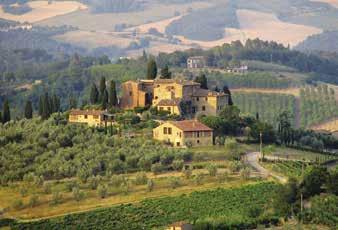 italy Page 19 Walking in the Tuscan Hills Classical Italy Think of Tuscany and you naturally think of warm sun-filled days, rolling hills of gold or green, rows of tall Cypress trees and leisurely