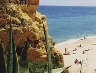If its the beach you are after, the Algarve coast offers highly developed stretches of coastline and pretty coves.