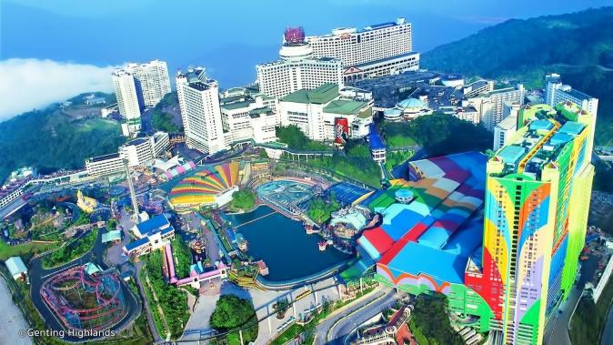Code: GENTH EXCITING GENTING HIGHLANDS (9am to 4pm on 9 th and 10 th March 2018) Rising spectacularly from the Titiwangsa mountain range, Genting Highlands is a hill resort 1800 metres above sea