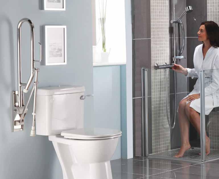 Larenco Duo Care Larenco Duo Care Benefits & Features 900mm high Strong magnetic seals aid water retention, keeping the carer and bathroom floors dry 6mm clear toughened glass for added safety Stay