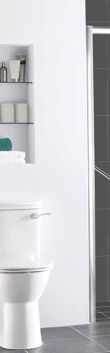 Larenco Single Sliding Screen A stylish and space saving solution, the sleek and contemporary lines of the Larenco sliding screen create a clean and distinctive wet room look and a pleasurable