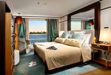 The craft is spacious, intimate and elegant and features on A&K s Nile in Style private journey.