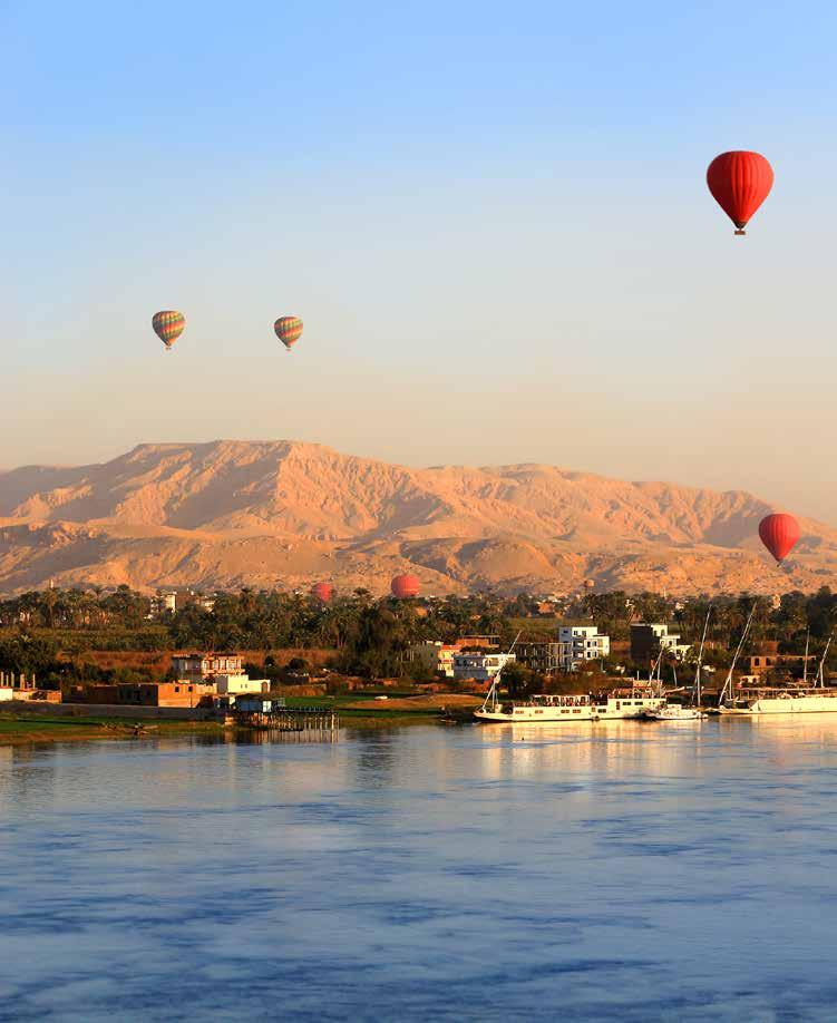 Explore the famed sights of Cairo before sailing the world s longest river on a scenic 7-night Nile River cruise, visiting the incredible temples of Luxor, the sacred memorial of Hatshepsut and the