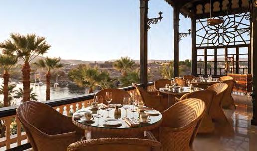Located in the Nubian Desert on the banks of the Nile, opposite Elephantine Island, Sofitel Legend Old Cataract is based around a Victorian building with the pink granite facade and magnificent