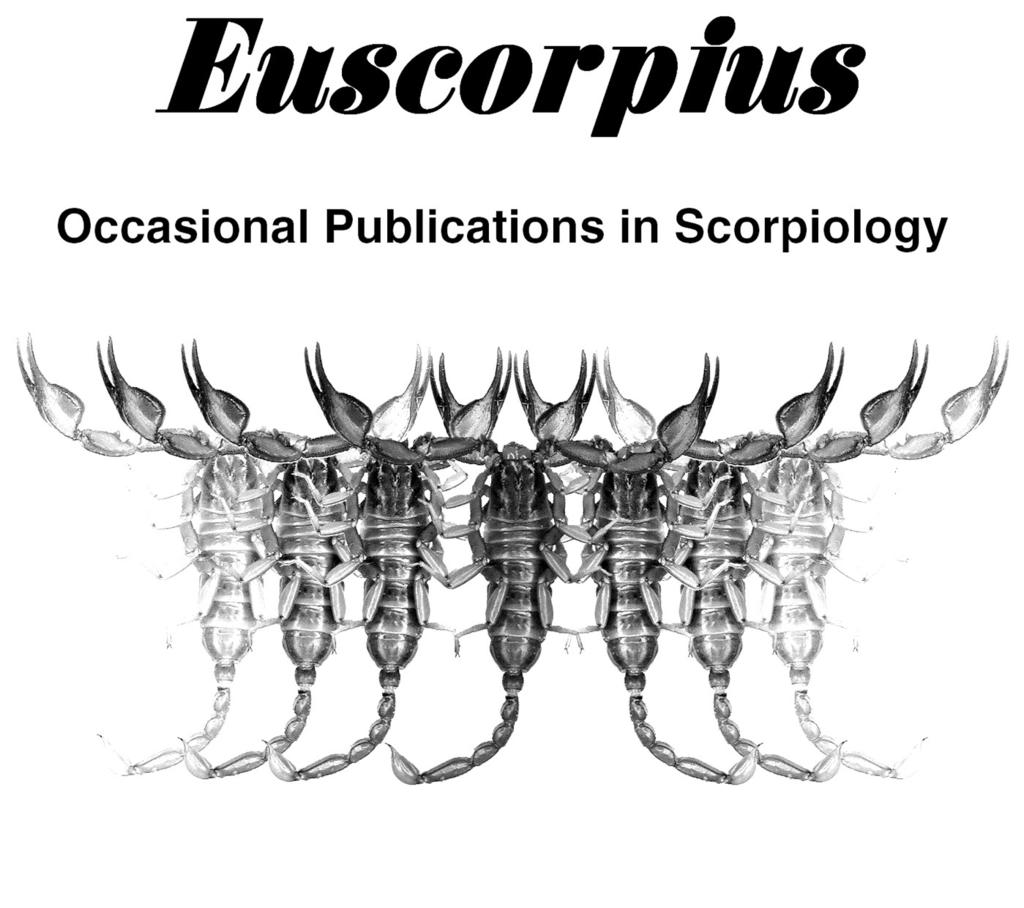 Three New Species of Euscorpius (Scorpiones: Euscorpiidae) from Greece Gioele Tropea,