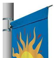 This guide gives you proven experience on what will work for exterior installations based on the size and number of banners to be installed on a pole.