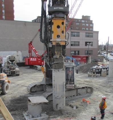 How We re Building Fairbank Station: Support of Excavation (Shoring) Shoring is a common step in the process of installing the foundation of a building.