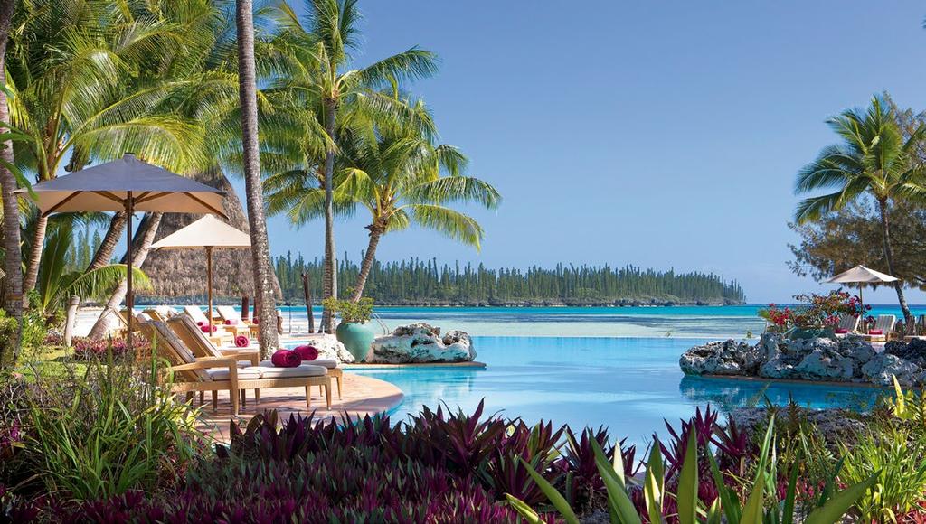 LE MERIDIEN ILE DES PINS Luxury and intimacy define this unique island resort.