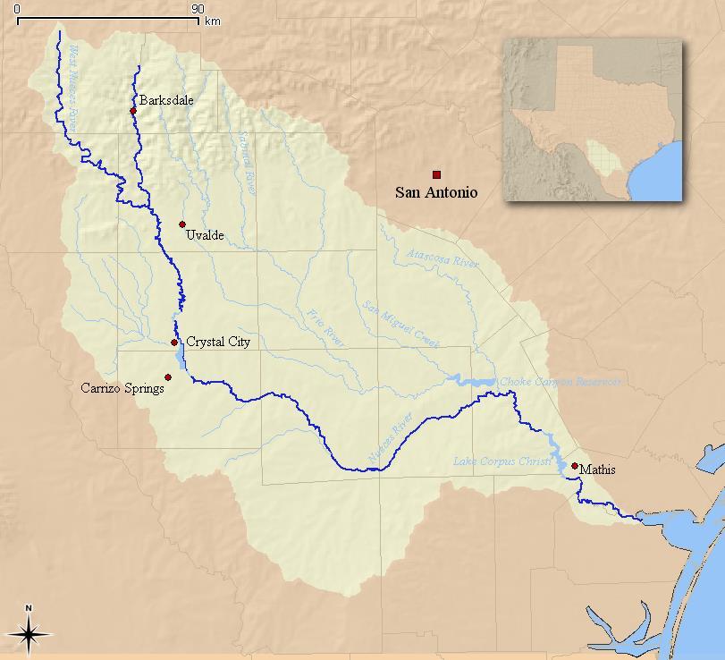 still claimed Texas as its own) The US said the Rio Grande formed
