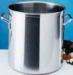 CULINARY SHOWCASE Cookware Stockpot A stockpot has straight sides and is taller than it is wide.