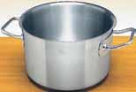 Some stockpots have a spigot at the bottom so that liquid can be drained off without lifting the pot.
