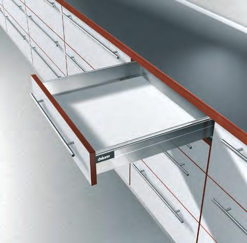 The Basics ORGA-LINE consists of a range of components and division elements designed for fitting inside the TANDEMBOX plus drawer system.