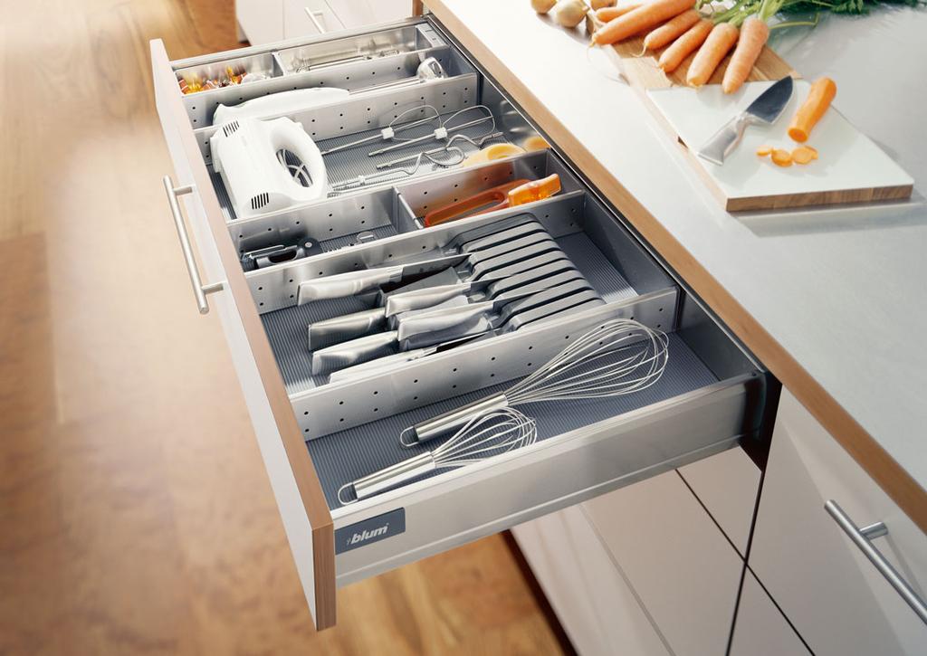 ORGA-LINE for kitchen utensils, knives and small