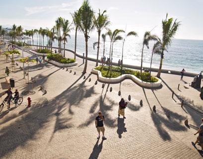PUERTO VALLARTA This historic Mexican Pacific port is framed by the spectacular Banderas Bay in the state of Jalisco.