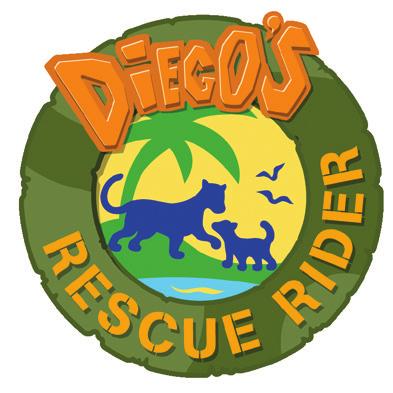 DIEGO S RESCUE RIDER RIDE RATING: 2 TRIP TIME: 2 minutes POINTS TO RIDE: 3 Ride along with Rescue Pack on another wild animal rescue adventure!