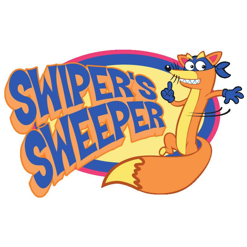 SWIPER S SWEEPER RIDE RATING: 2 TRIP TIME: 1.5 minutes POINTS TO RIDE: 3 Climb aboard for a wild whip of a ride but look out! Swiper is after your stuff!
